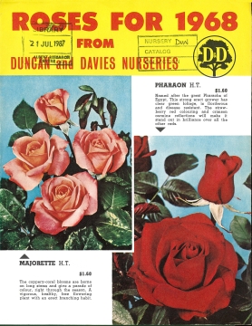 Duncan and Davies, Roses for 1968