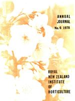 RNZIH Annual Journal 1978 No.6