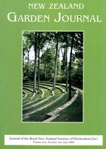 NZ Garden Journal 2001 Vol.4 No.1